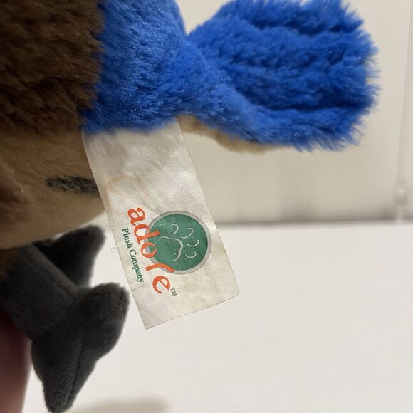 ADORE Plush Co Standing Upland the Quail Stuffed Animal Plush Toy 12" Blue Brown - Picture 7 of 9